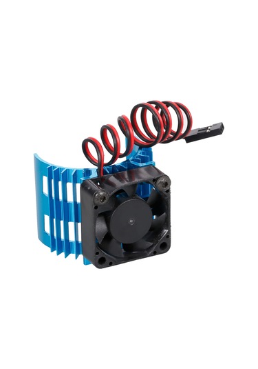 Hombey Soğutma Fanlı Motor Soğutucu, Wltoys A959-b A979-b 144001 124019 Uyumlu, 1/12 1/14 1/18, Mavi