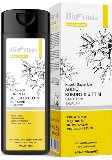 Ardıç Kükürt Bıttım Şampuan 400ml