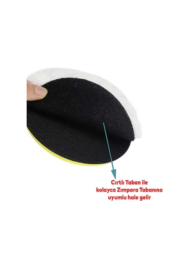 Pasta Cila Polisaj Parlatma  Pedi Keçesi+Taban+Aparatı(3'Lü SET)