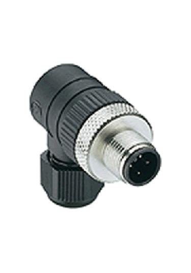 Zhong M12pg-4d1 ,m12/4-pin Açılı Erkek Soket