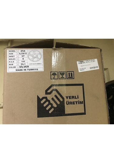 Honda Vtec Vti 15 Jant Takımı 4X100 Bijon Aralığı 56.1 Göbek Çapı