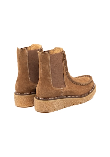 Sabbia Bot Kadın 25k11778xs Vergelio Suede Sabbia