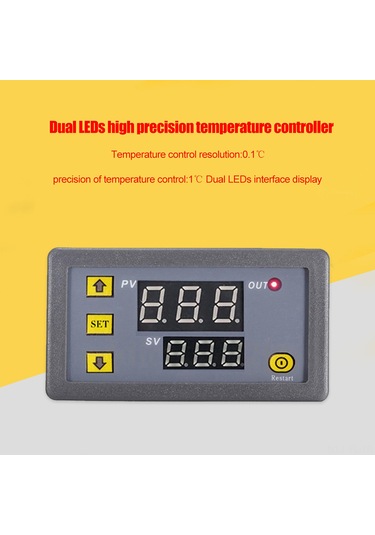 Lemestar Dijital Termostat Modülü - Isıtma Soğutma Kontrol Cihazı -55 C +120 C