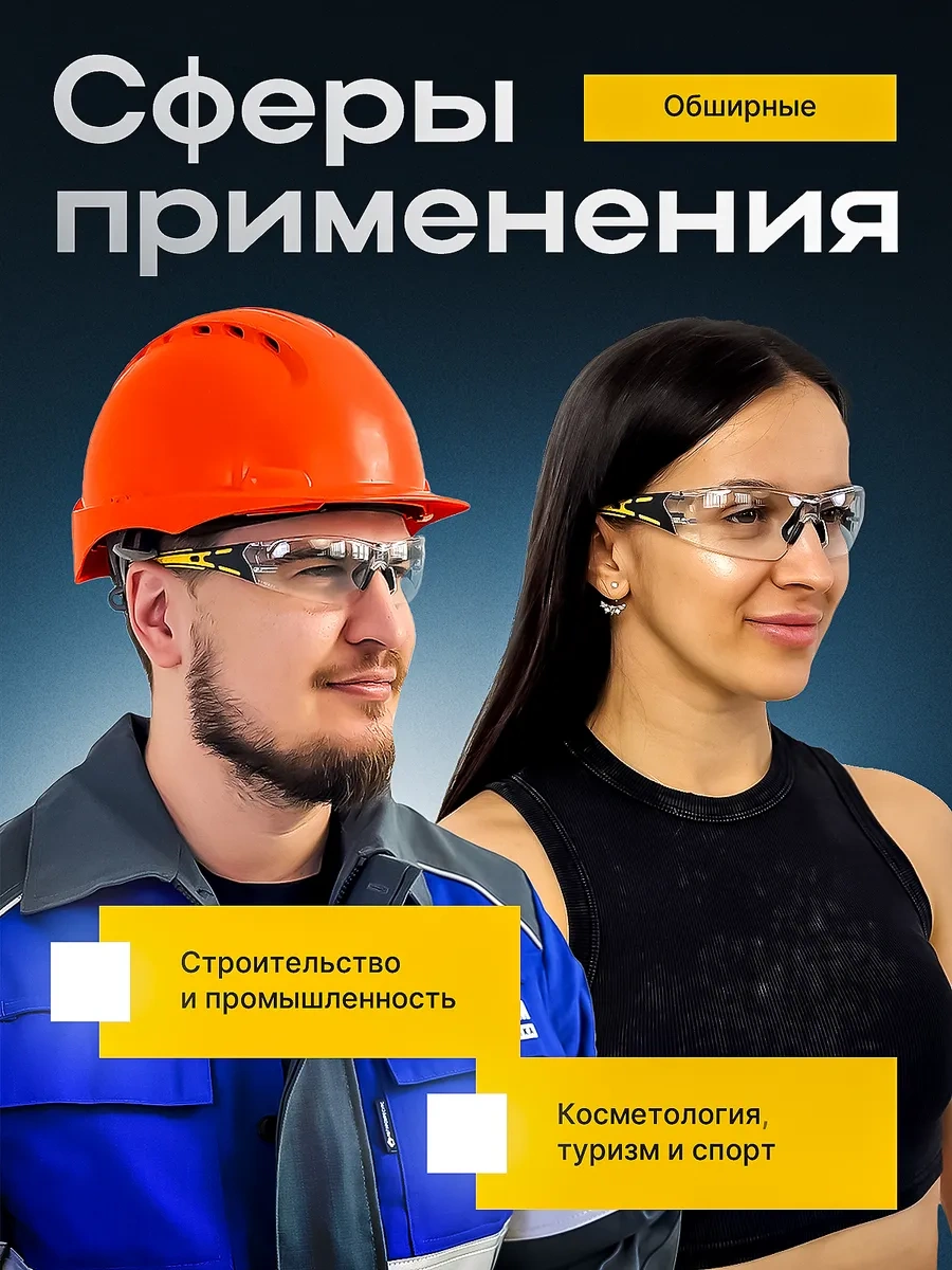 Elanplast Şeffaf Koruyucu Gözlükler 348517888