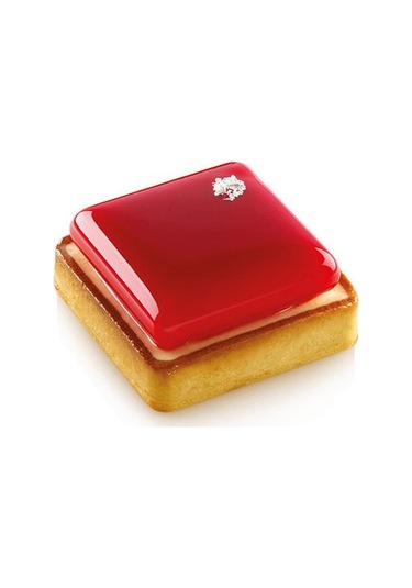Silikomart Kit Tarte Ring Square Kek Kalıbı 80x80 Mm