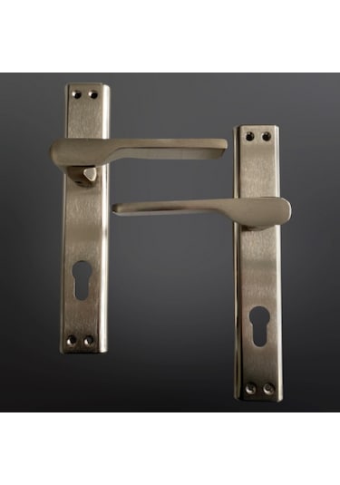 Gökçe Kapı Kolu Nikel Saten Yale