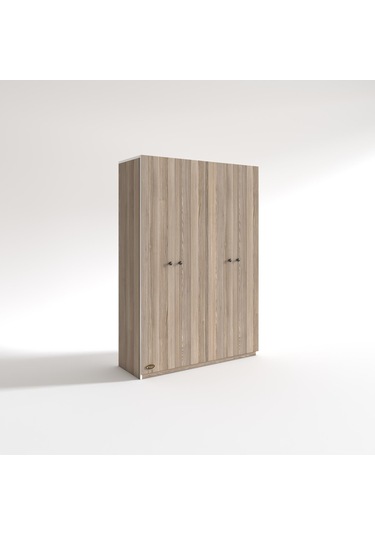 Kenzlife Gardırop 4 Kapılı Kapaklı Devetabanı Crd 173 120 42 Gardolap Dolap Ofis