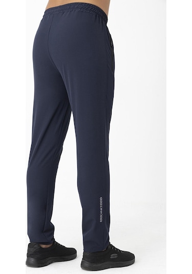 Crozwise Erkek Kalın Likralı Spor Pantolon Lacivert