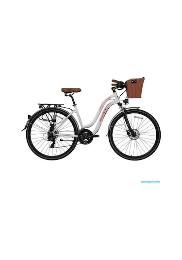 Bisan Ctx 6300 Şehir Bisikletler Blc Beyaz - Kırmızı