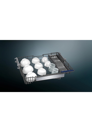 Siemens iQ500 SN45EB01NT 6 Programlı 13 Kişilik Bulaşık Makinesi Siyah