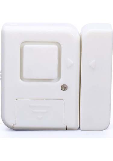 Sones Kapı Manyetik Kablosuz Zil Kapı Ve Pencere Alarmları Güçlü Yapışkanlı Wolfproof Hırsızlık Önleyici Alarmlar Beyaz