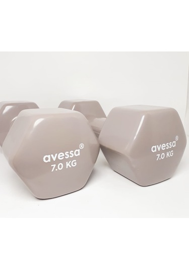 Avessa 7 Kg Vinil Dambıl Pvc 2 Adet