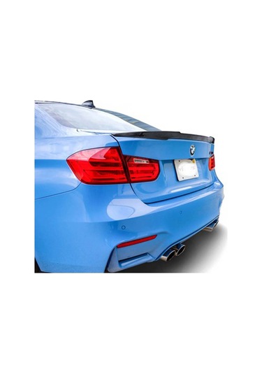 Bmw F30 Spoiler Bagaj Üstü F80 M4 Yarasa Tip Parlak Siyah Parlak Siyah - Piano Black