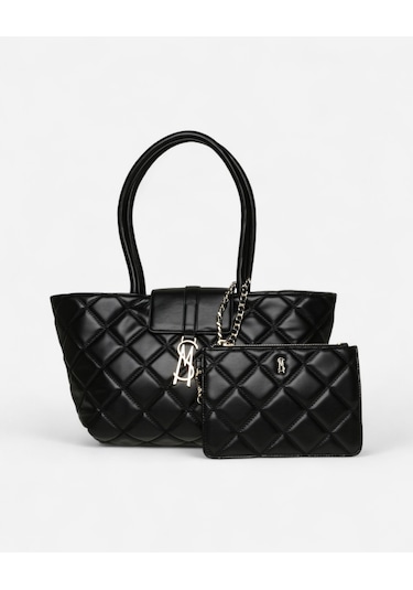 Steve Madden Bflore Blk/sıl Kadın Blk/sil Tote Çanta Bflore siyah