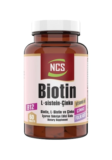 Ncs Biotin 60 Tablet + Ncs Magnesium 60 Tablet + Ncs Omega 3 Fish Oil 60 Kap