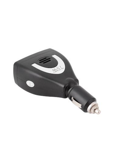 Lemestar Araç İçin Entegre Usb Çıkışı 75w 12v Dc'den 220v Ac'ye Dönüştürücü, Modifiye Sinüs Dalga, Taşınabilir Elektrik Aleti