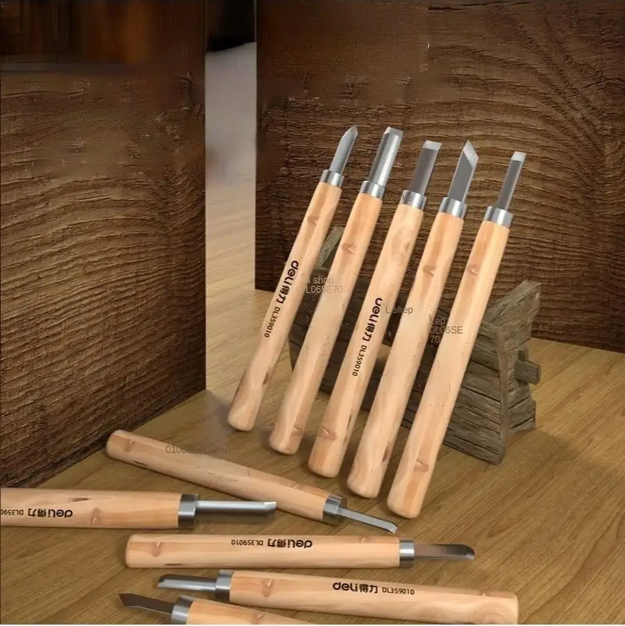 Delitools Ahşap Oyma Ve Kalıplama İçin 12 Parça Deli Ahşap Oyma Teli 72676032