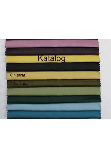 Dauble Blackut Karartma Perde Tek Kanat 1x2 Amerikan Pileli Fon Perde Güneş Sarısı