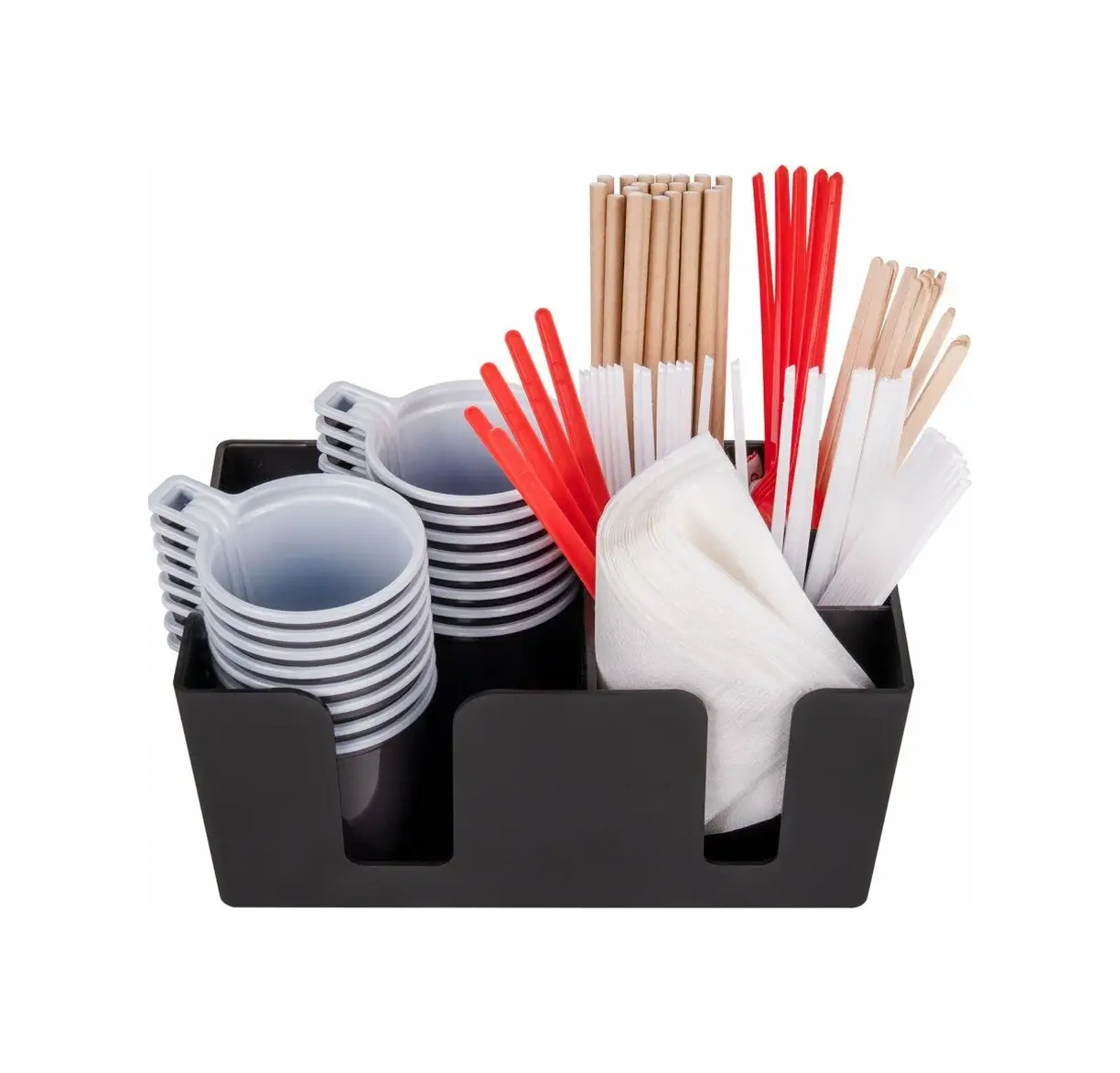 Laima Mutfak Masası İçin Peçetelik, Baharat Düzenleyici Stand 90069995 Siyah