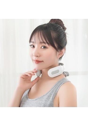 Tysm 4 Kafalı Servikal Masaj Aleti, Usb Şarjlı Beyaz, Novahub Mağazası Beyaz Beyaz