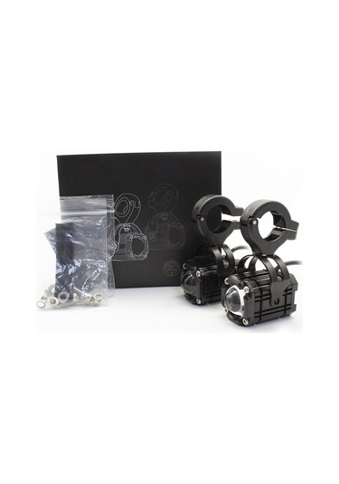 Shineyee 20w Çift Işık Modlu Motosiklet Led Farı - 10-100v Geniş Voltaj, 4200lm Parlaklık, Atv/utv Uyumlu