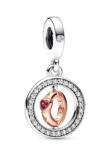 Fubena Rose Döner Halka Sallantılı Charm