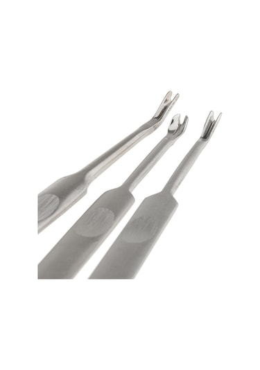 Suntek 3 Parça U V Şekilli Dikiş Groover Skiving Kenar Deri El