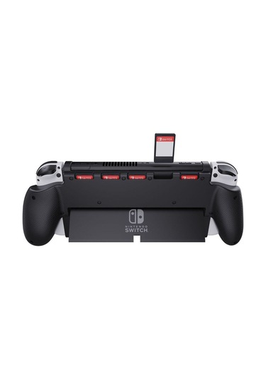Nintendo Oled Ek Oyun Kart Depolama Alanlı Rubber Grip