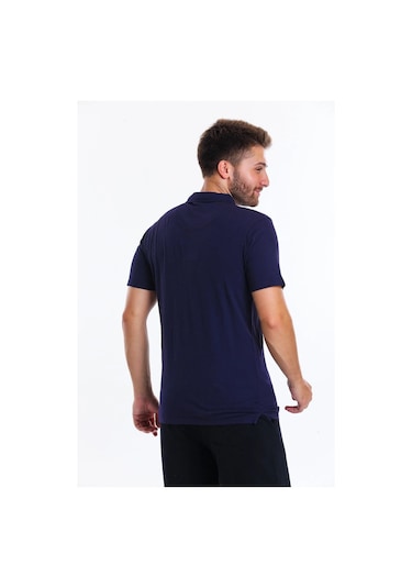 Men Poloshirt Erkek Lacivert Tshirt 22993-04 Siyah Men Poloshirt Erkek Lacivert Tshirt 22993-04 Siyah