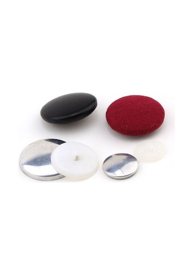 36 No 23mm 1000ad Kumaş Kaplama Düğme Basma Kapsül Ve Kalıbı Seti