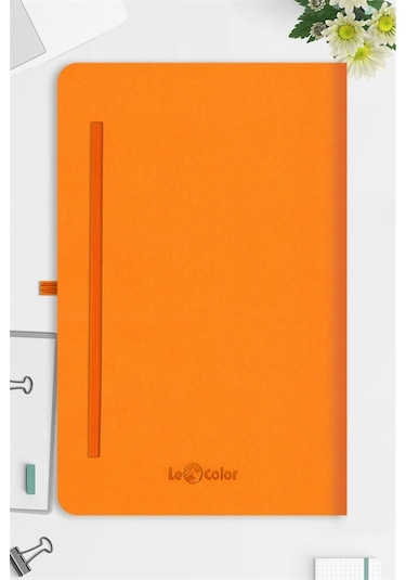 Tarihsiz Klasik Defter Rec Note 13x21 Çizgili Turuncu