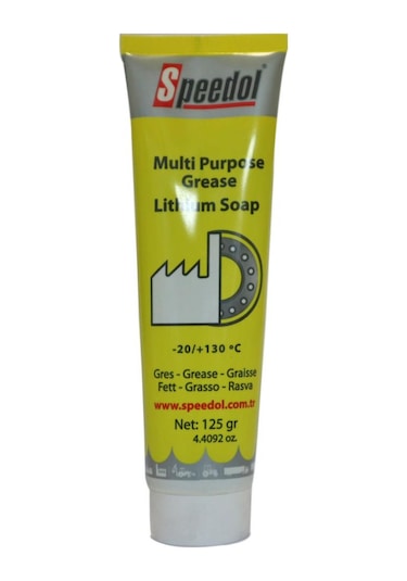 Speedol Lityum Sabunlu Çok Maksatlı Tüp Gres 125 G