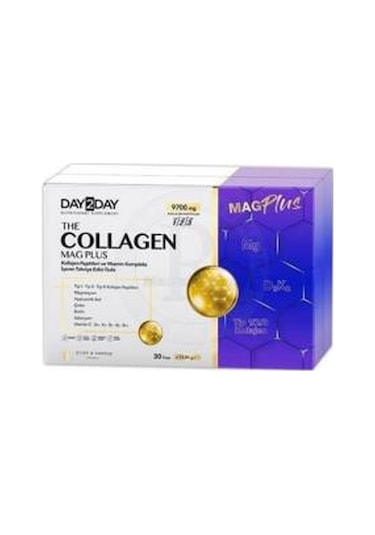 Day2Day Collagen Mag Plus Çilek Karpuz Aromalı 30 Saşe