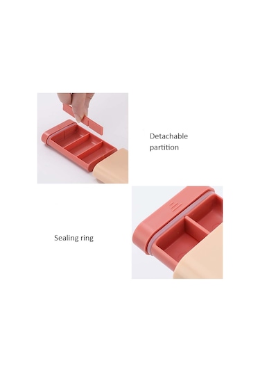 Sones 3 Adet Taşınabilir Mühürlü Hap Saklama Kutusu Bölmelere Ayrılmış Taşınabilir Mini Hap Kutusu Yeşil