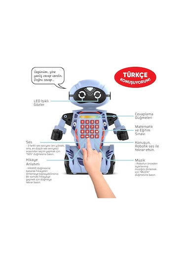 Silverlit Türkçe Konuşan Robo DR7