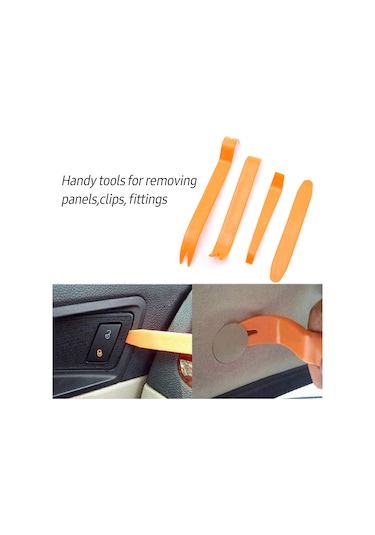 Lemestar 12 Parçalı Araç Ses Sistemi Sökme Takımı - Kapı Bakımı İçin El Tipi Onarım Aletleri Seti