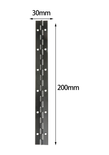 Homyl Mobilya Tekne Ahşap Kutular Için Piyano Menteşe Sabit 300x30x1mm