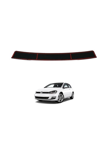 Volkswagen Golf 7 Ferrous Arka Tampon Üstü Koruyucu 2013 2021
