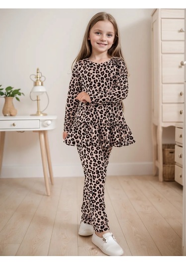Jambo Wear Okul Öncesi İçin Penye Takım 285903380 Leopar