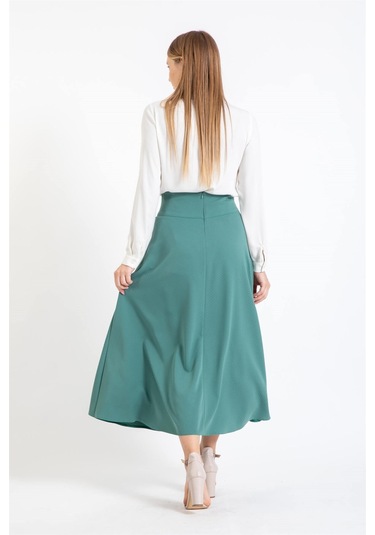 Kloş Etek Mint-mint Mint Yeşili