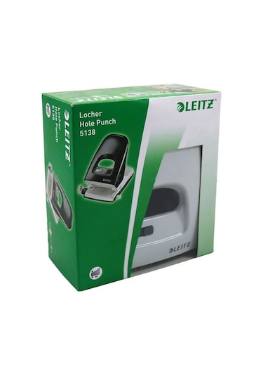 Leitz 40 Sayfalık Gri Delgeç 5138 Gri