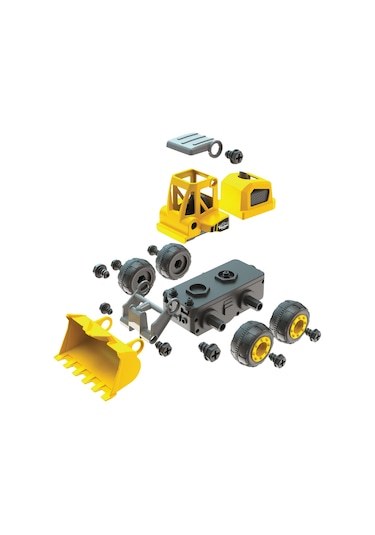 Tooko İlk İnşaat Aracım Uzaktan Kumandalı - Buldozer 81301 Sarı