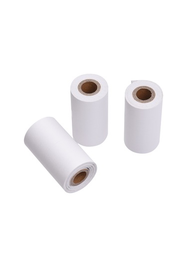 Yaleker Gri Kareli Termal Kağıt 57x30mm - 3'lü Paket, 2 Yıl Muhafaza Süresi, Bpa'sız, 3.5m Uzunluk