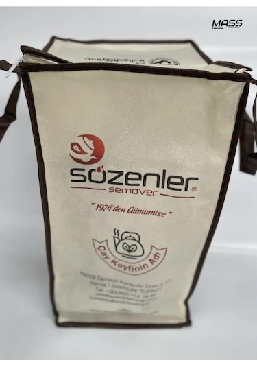 Sözenler MASS 6 L Demlikli Kömürlü Semaver