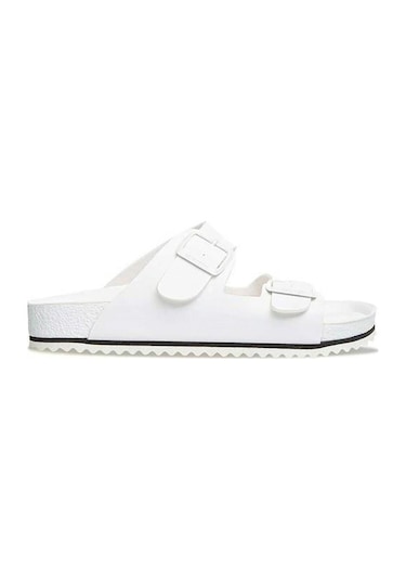 United Colors Of Benetton Erkek Terlik Beyaz Beyaz