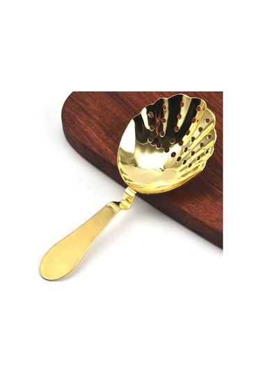 Dancemonkey Deniz Kabuğu Şeklinde Paslanmaz Çelik Süzgeç Kokteyl Gümüş