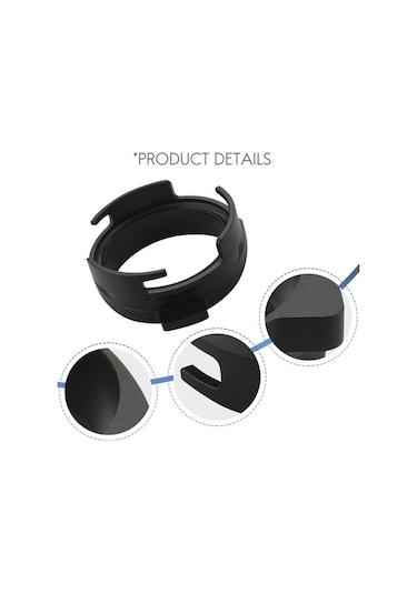 Metabagua Breville 8 Serisi Için 54mm Kahve Tozu Alma Dozaj Halkası, Siyah Zzn4pz Siyah