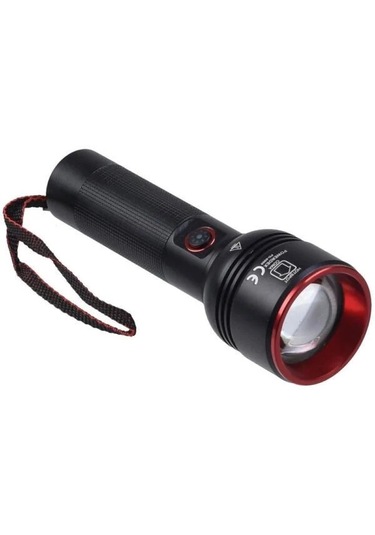 Powerdex Pd-6900 20w Zoomlu Profesyonel El Feneri Siyah