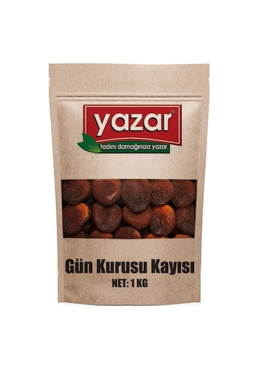 Yazar Kuruyemiş Kaysı Gün Kurusu Jumbo 1 KG