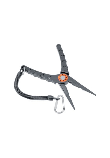 Xiyyadms Deniz Yıldızı Olta Tırnakçı - Gri 6061 Uçak Alüminyum Gövde, Paslanmaz Çelik Çeneli, Olta İpi Kesici Ve Tırnak Çıkarıcı, Taşınabilir Çanta İle